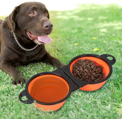 2-in-1 Collapsible Pet Bowls - 4 Legs R Us