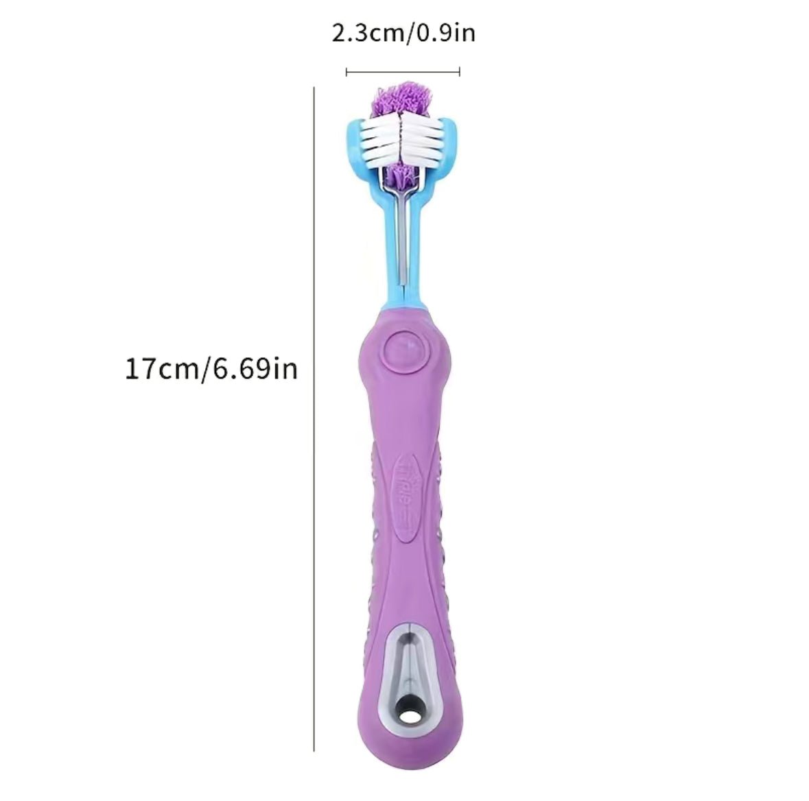 3-Sided Pet Toothbrush - 4 Legs R Us