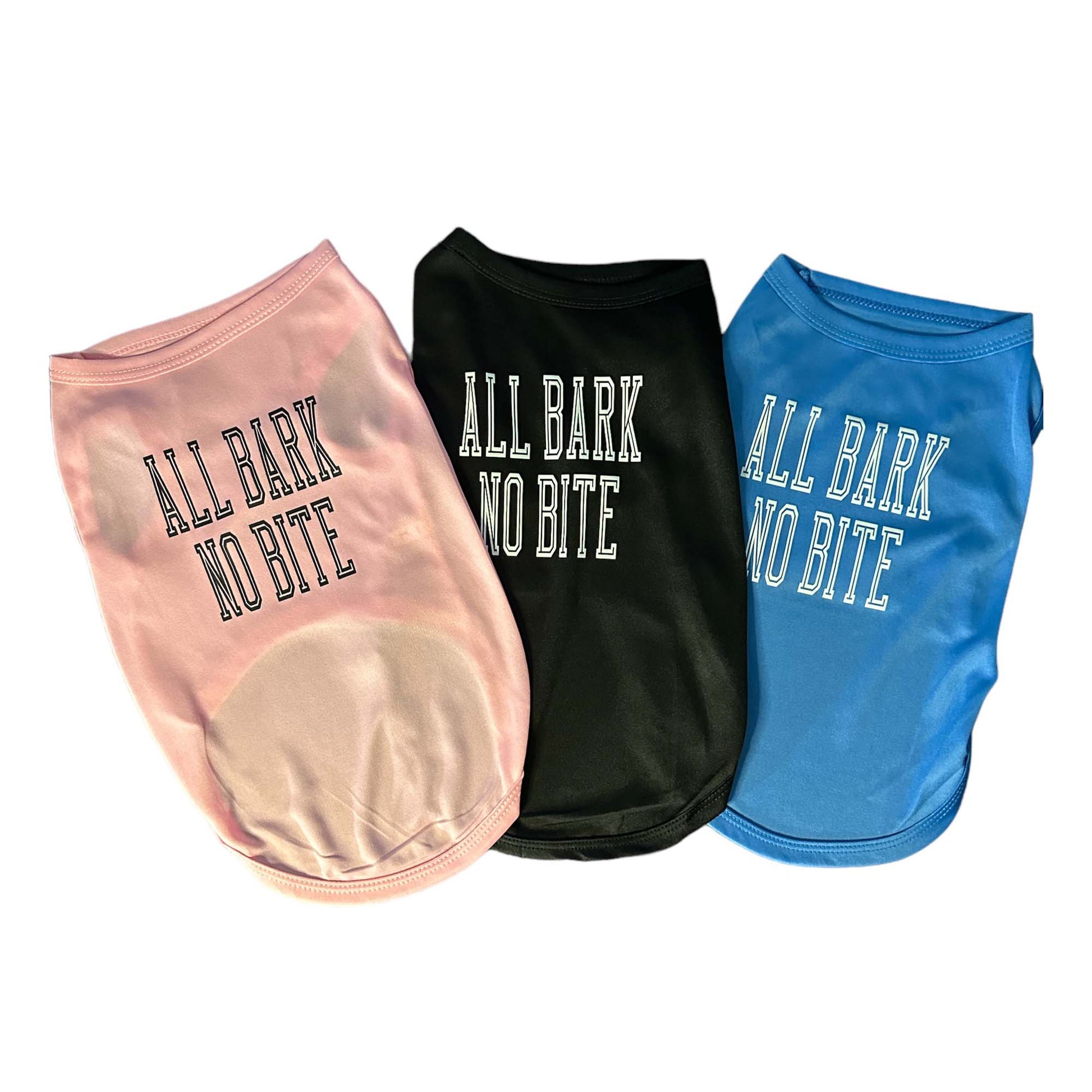 All Bark, No Bite Dog T-Shirt - 4 Legs R Us