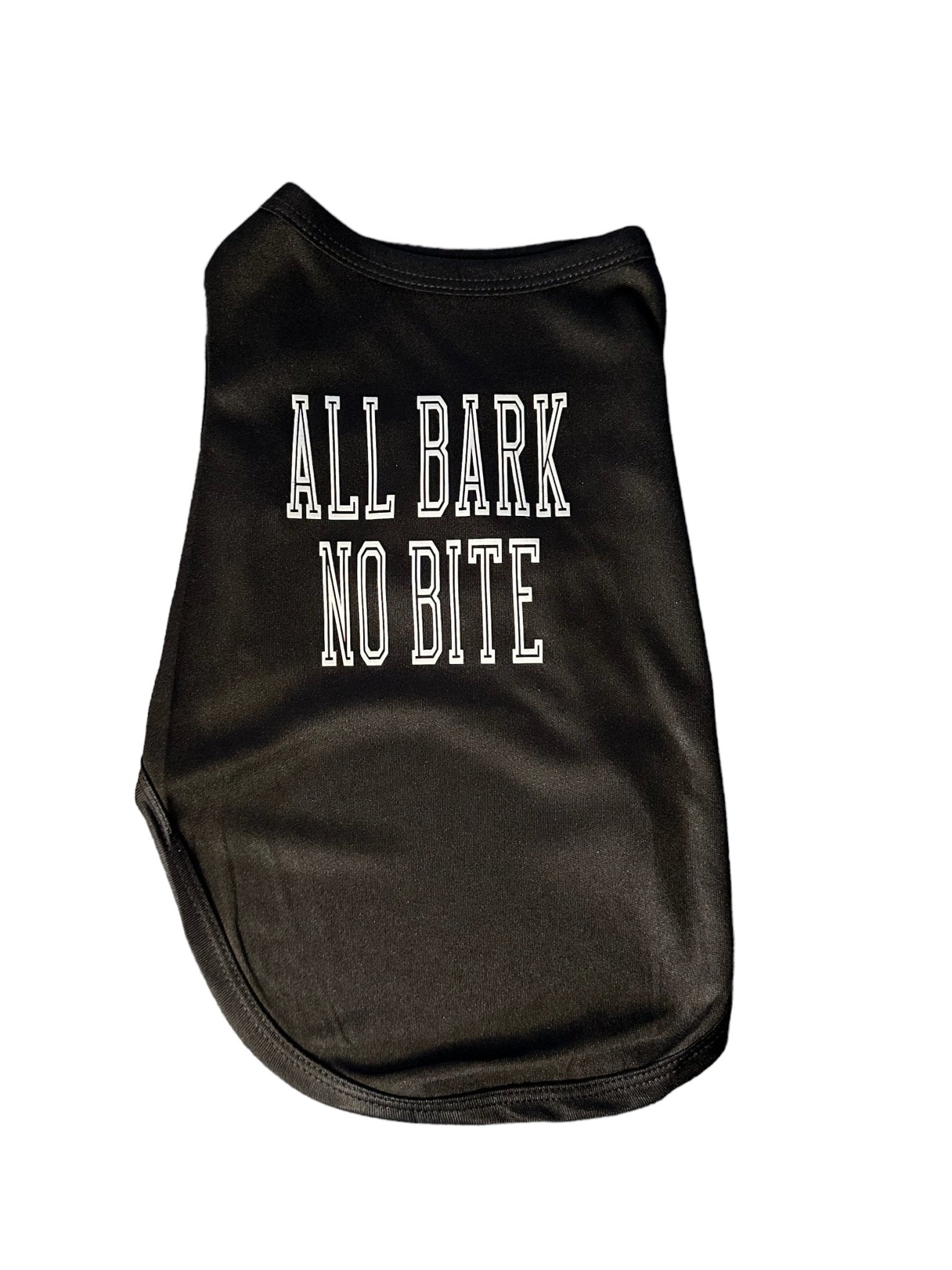 All Bark, No Bite Dog T-Shirt - 4 Legs R Us