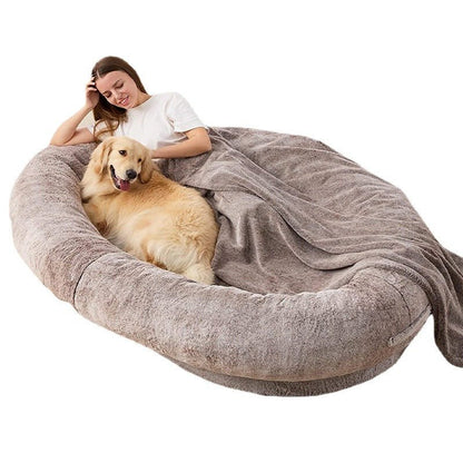 Giant Bean Human Dog Bed - 4 Legs R Us