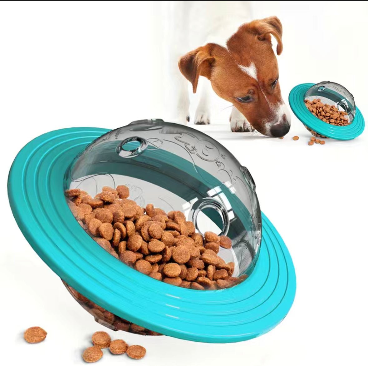 Interactive Dog Ball Toy - Food Dispensing - 4 Legs R Us