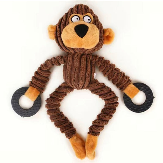 Large Pet Chew Toy - Monkey or Bear - 4 Legs R Us