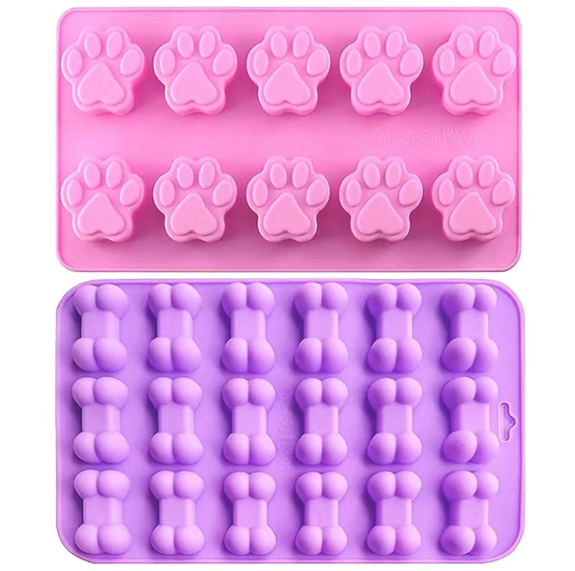 Paw and Bone Mold Set - 4 Legs R Us