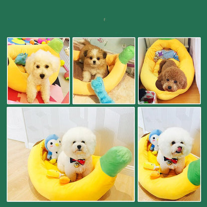 Pet Banana Kennel Washable Bed - 4 Legs R Us