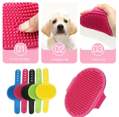 Scrub-a-Roo Pet Grooming Brush - 4 Legs R Us