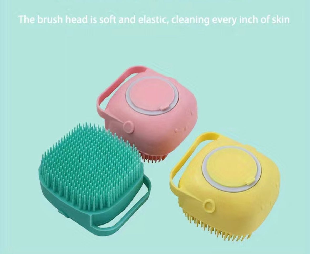 Silicon Pet Bath Brush - 4 Legs R Us